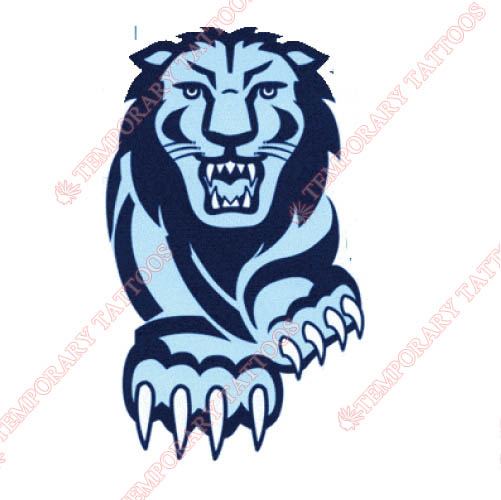 Columbia Lions Customize Temporary Tattoos Stickers NO.4186